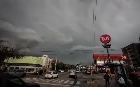 Tormenta, ciudad de Salta