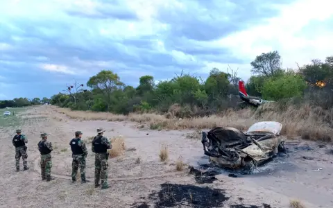 Avioneta siniestrada en Rosario de la Frontera que derivó en el secuestro de 364 kilos de cocaína 