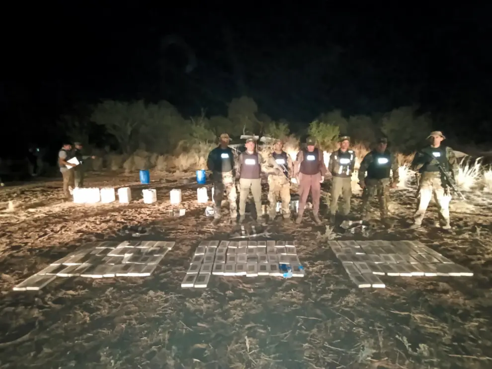 Secuestro de 364 kilos de cocaína en Rosario de la Frontera tras la caída de una avioneta