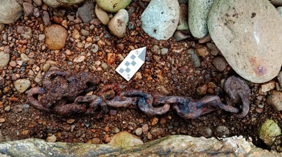 Material hallado en la Isla de los Estados