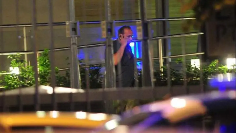 Sergio Berni en Puerto Madero la noche en que murió el fiscal Nisman