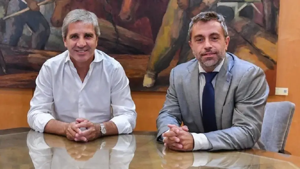 Federico Furiase y Luis Caputo