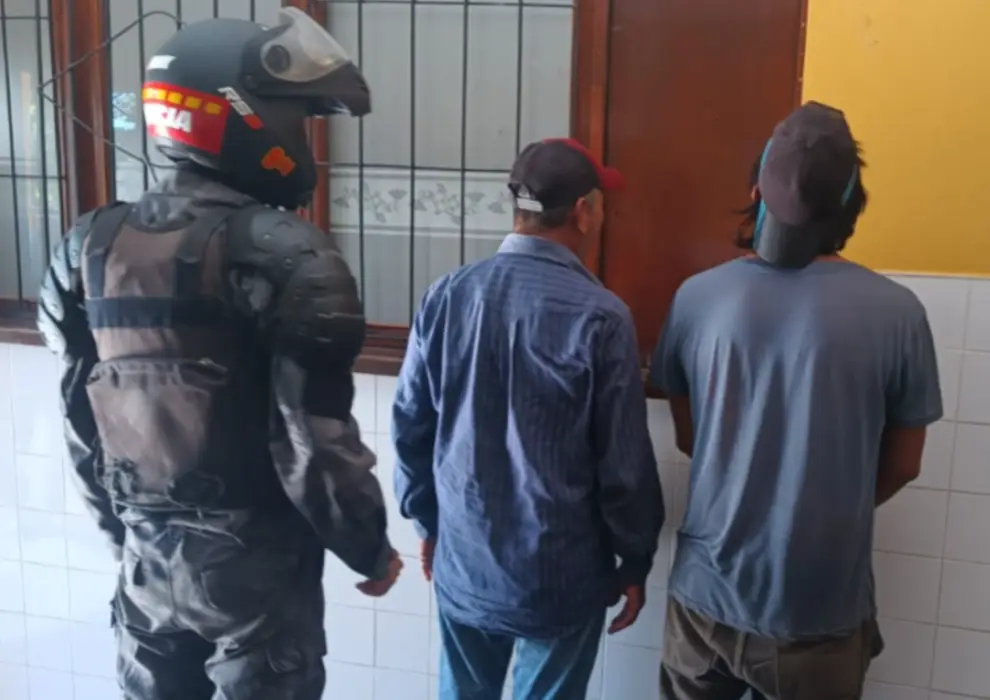 Los dos ladrones, detenidos por el 911