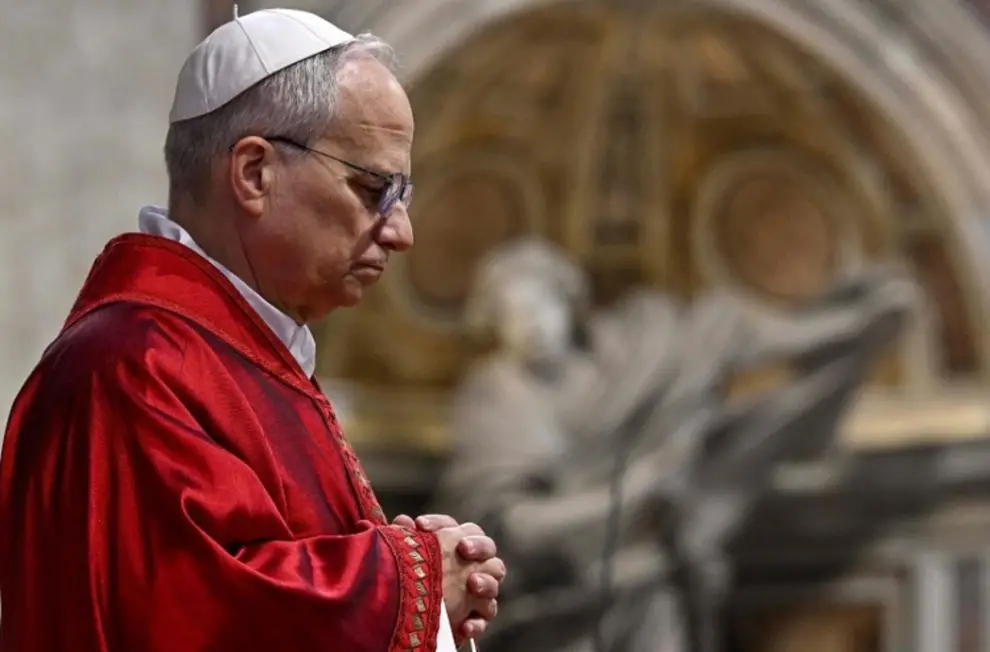 El Papa León XIV encabezó la liturgia por la Pasión de Cristo este Viernes Santo