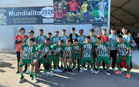 Selección de Salta Sub13 en España.