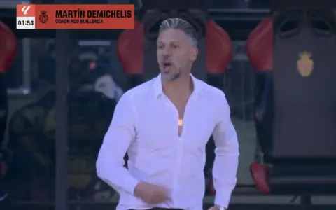 La euforia de Martín Demichelis tras ganarle sobre la hora al Real Madrid.