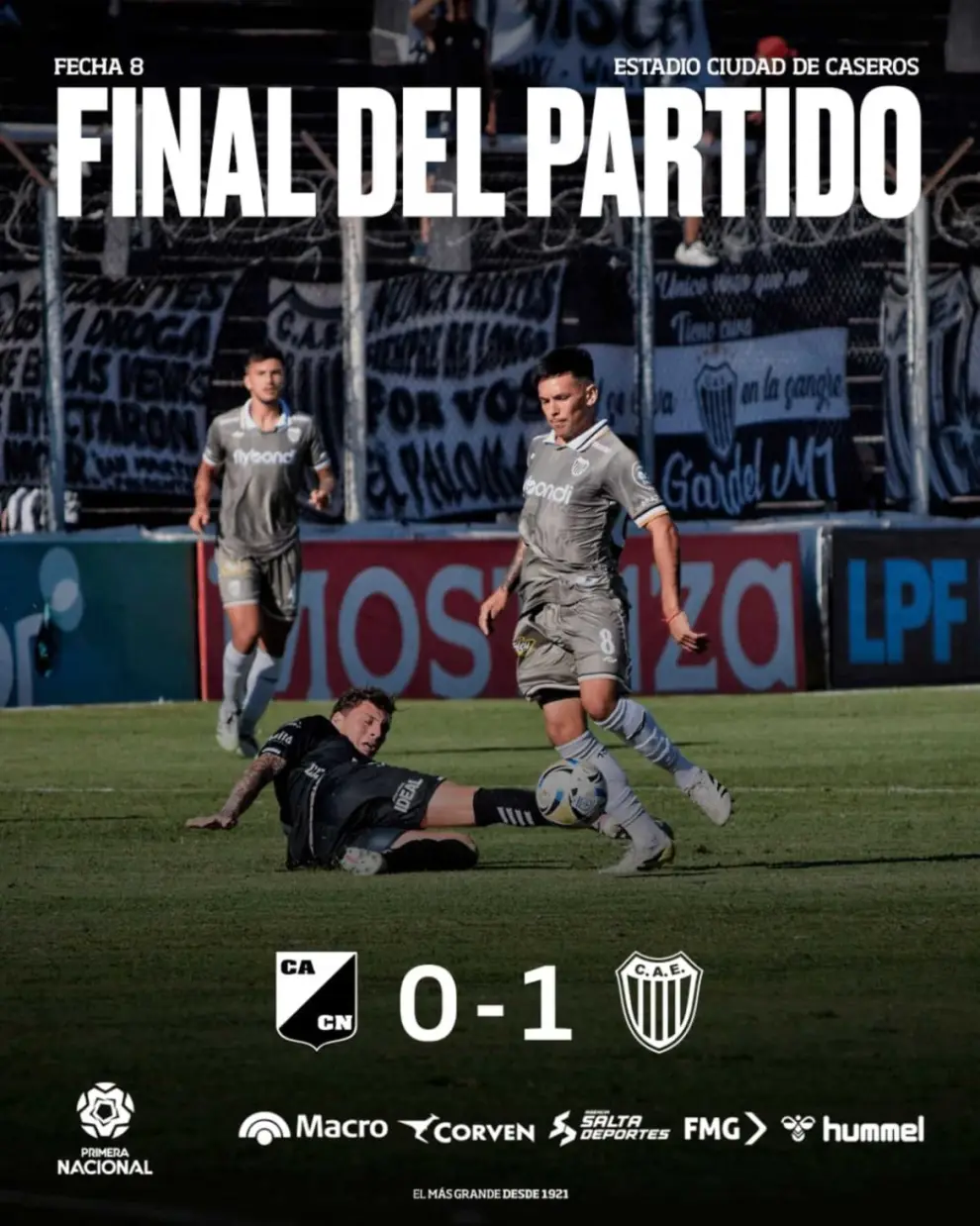 La derrota de Central Norte.