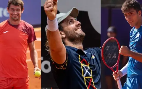 Fin de semana histórico para el tenis argentino, con Navone, Trungelliti y Burruchaga.
