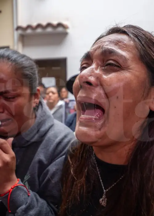 Protesta en La Merced por la muerte de Tomás