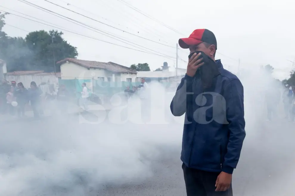 Protesta en La Merced por la muerte de Tomás