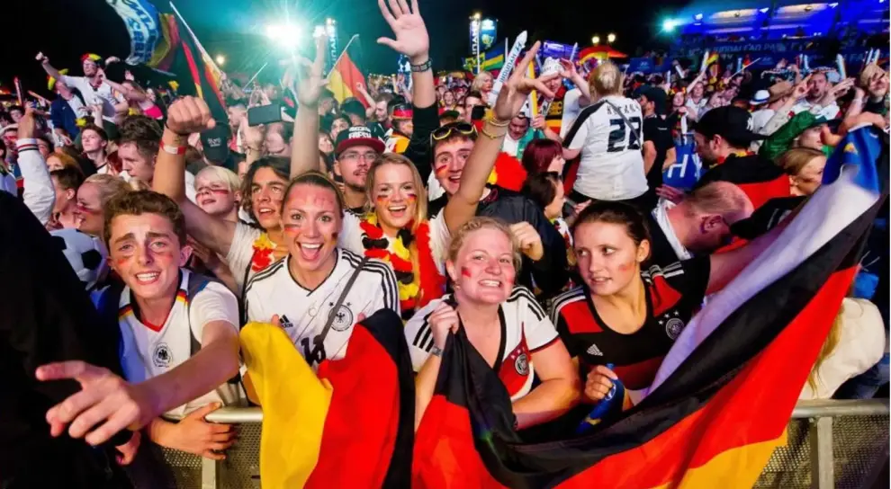 Hinchas de la Selección de Alemania