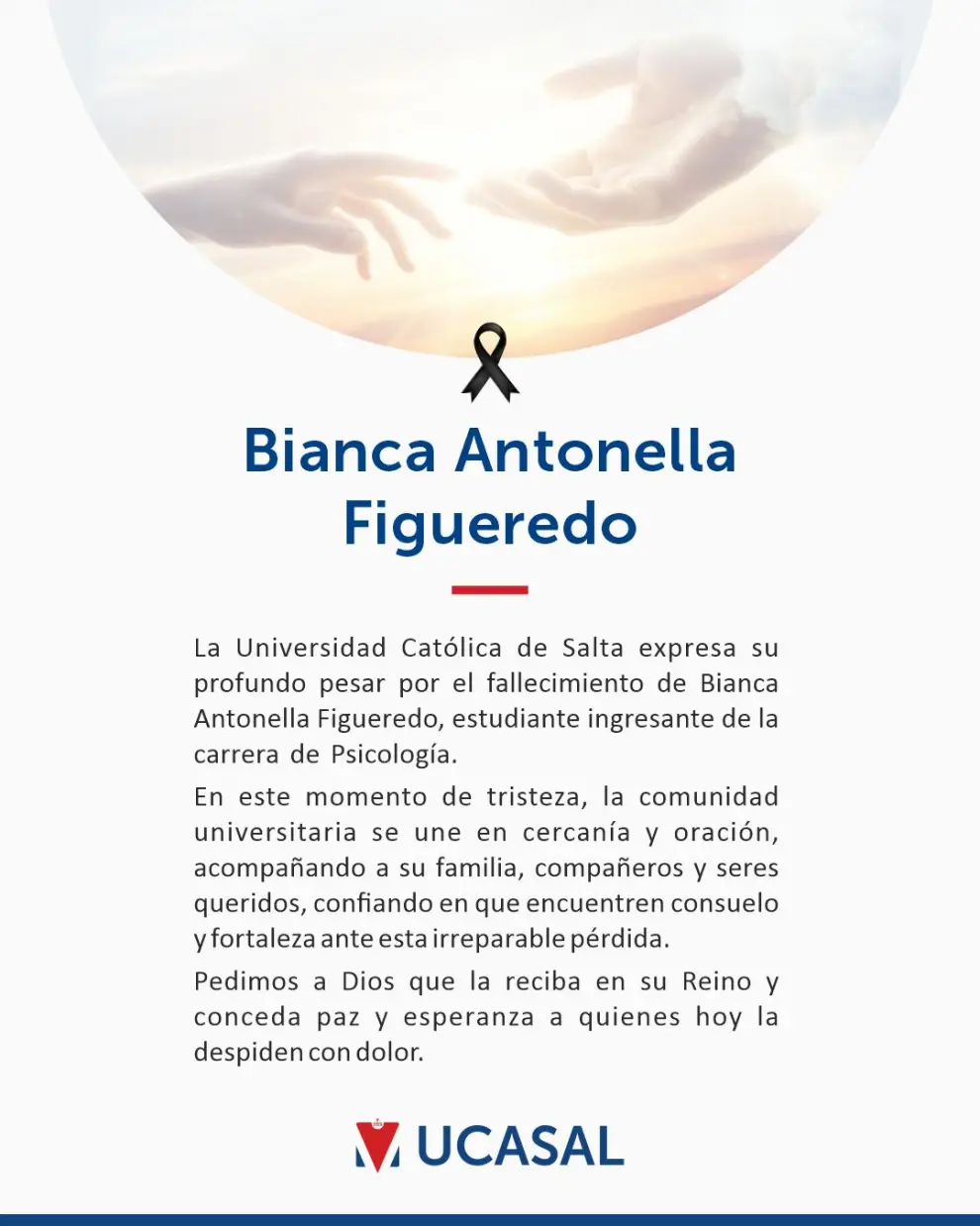 El comunicado de la UCASAL