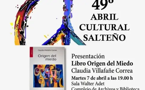 Claudia Villafañe Correa presenta su libro "Origen del Miedo"