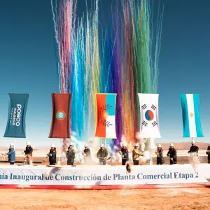 Un evento de Posco, la provincia y Nación.