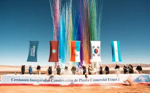 Un evento de Posco, la provincia y Nación.