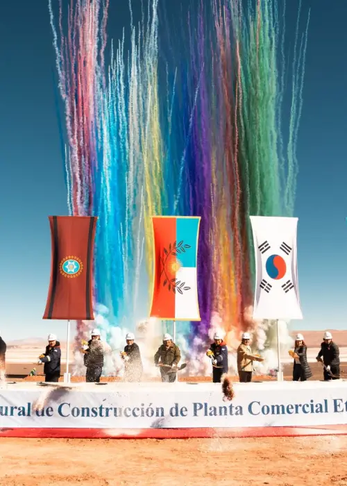 Un evento de Posco, la provincia y Nación.