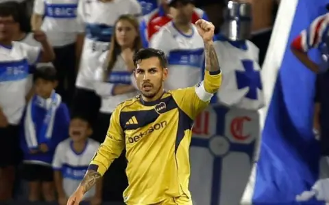 Paredes abrió el marcador para el delirio del pueblo Xeneize.