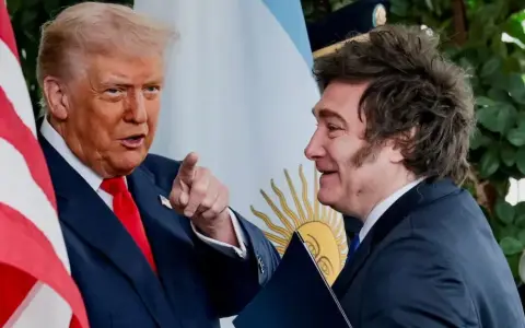 Donald Trump y Javier Milei.