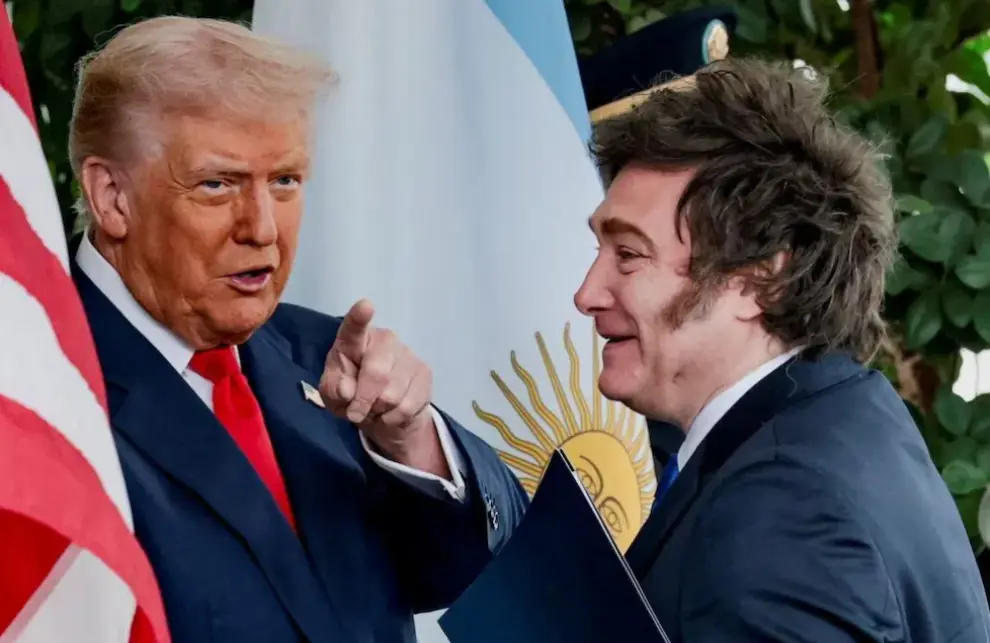 Donald Trump y Javier Milei.