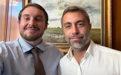 Federico Furiase y Felipe Núñez, dos de los funcionarios del Gobierno que sacaron créditos millonarios del Banco Nación