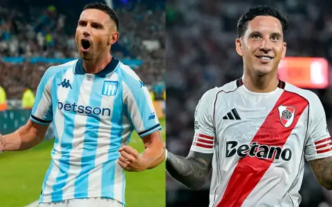 Adrián "Maravilla" Martínez y Sebastián Driussi, las cartas ofensivas de Racing y River.