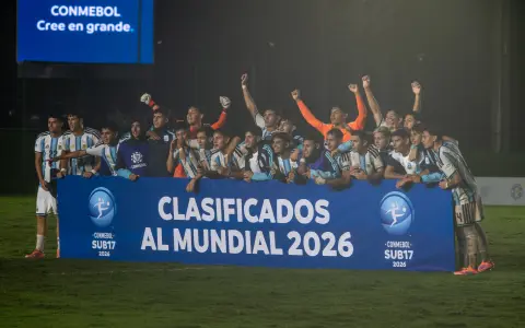 La Selección argentina Sub 17 se clasificó al Mundial de Qatar.