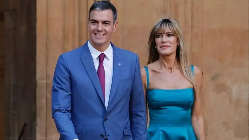 Begoña Gómez y Pedro Sánchez