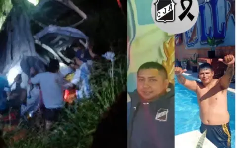 Tristeza por el siniestro vial que se cobró la vida de tres jóvenes salteños en Santiago del Estero.