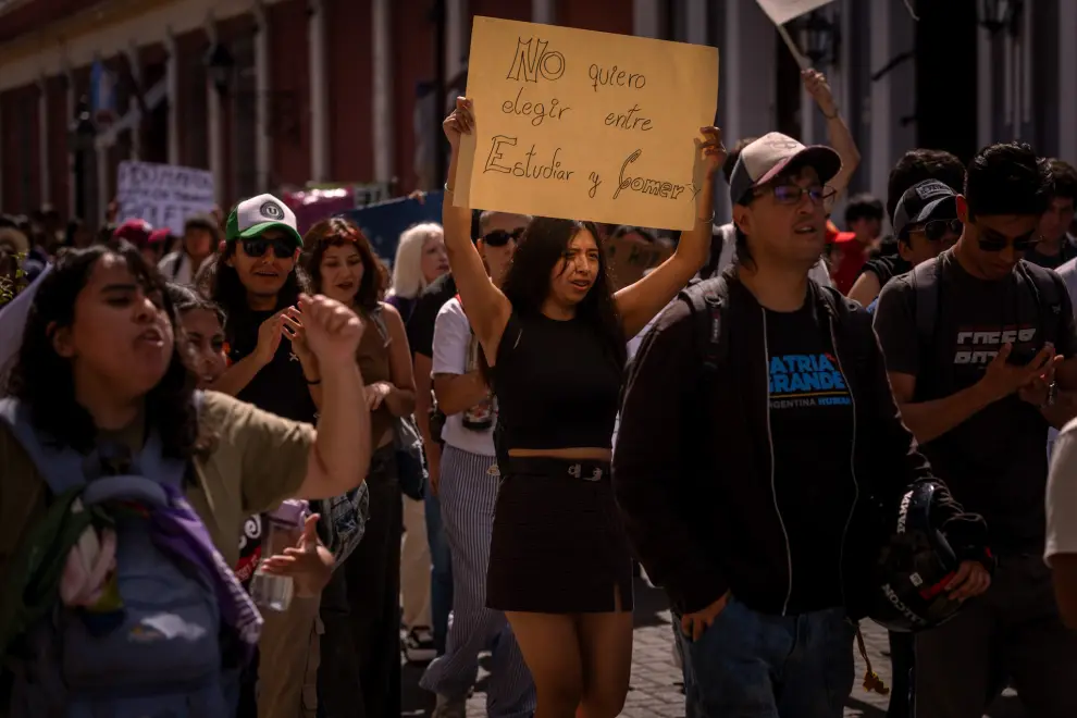 Marcha por el boleto estudiantil