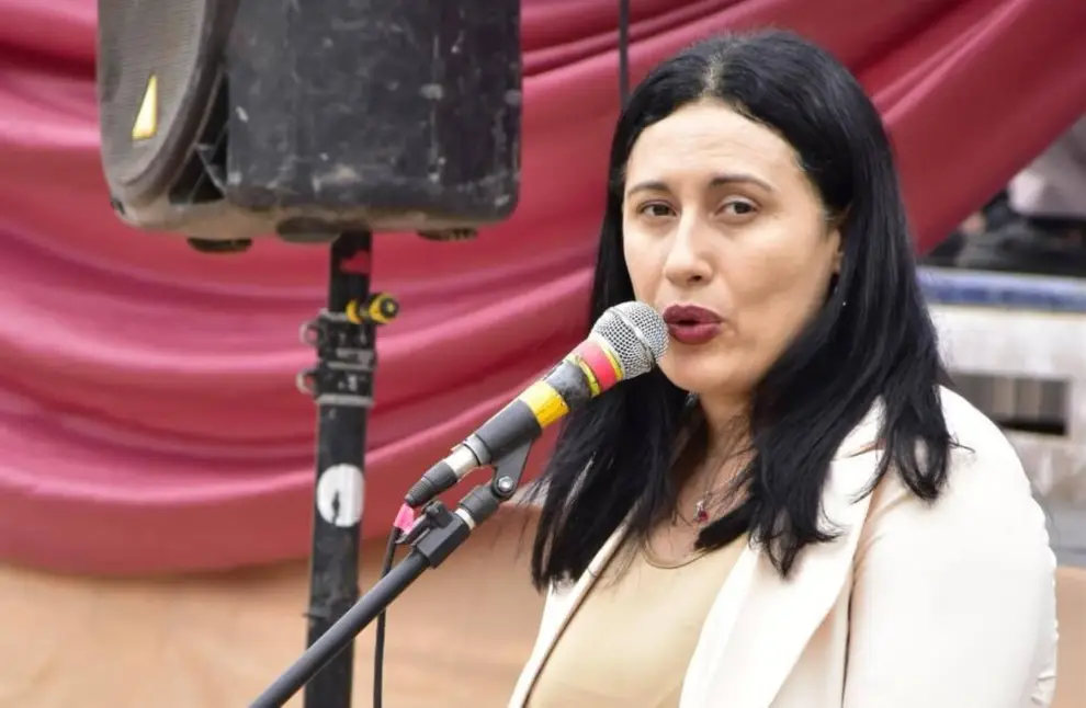 La intendente Ana Guerrero Palma