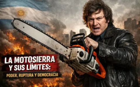 Javier Milei ( imagen con IA)