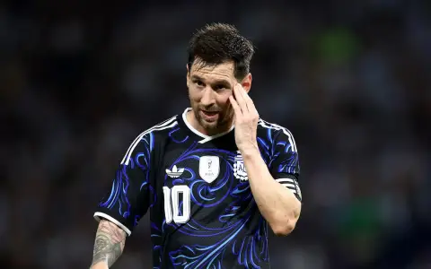 Lionel Messi, Selección Argentina vs Zambia. 