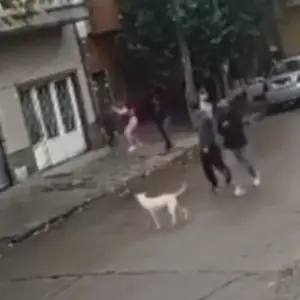 Se rompió el cúter y la pudo contar: Grave secuencia del ataque de una adolescente a su compañero a la salida del colegio