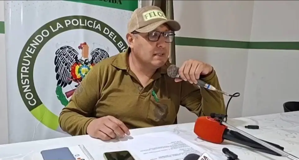 Ever Cossío, Director de la FELCC de Yacuiba