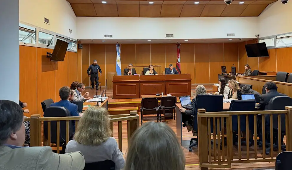 Juicio por el femicidio de Mercedes Kvedaras, en El Tipal-Sala de Grandes Juicios