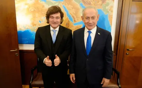 Milei con Netanyhau.