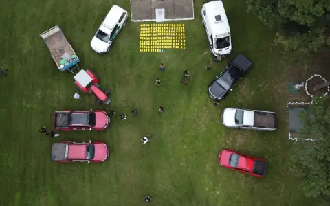 Detuvieron a una banda narcocriminal con 177 kg de cocaína.
