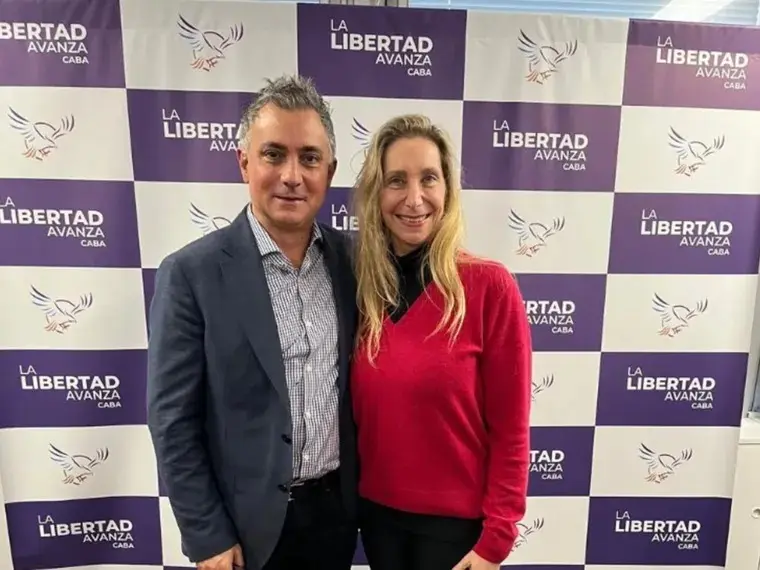 Karina Milei y Pareja