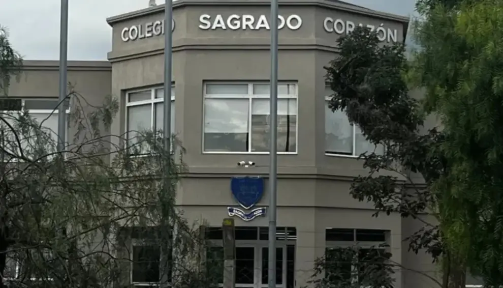Colegio Sagrado Corazón en San Lorenzo Chico.