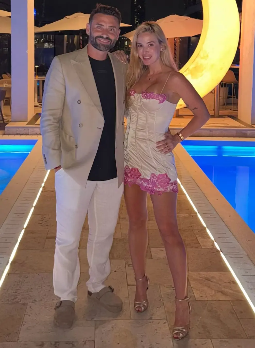 Jésica Cirio y Nicolás Trombino