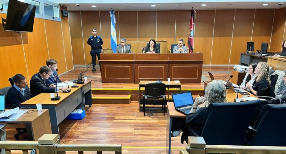 La audiencia de hoy, en la Sala de Grandes Juicios del Poder Judicial