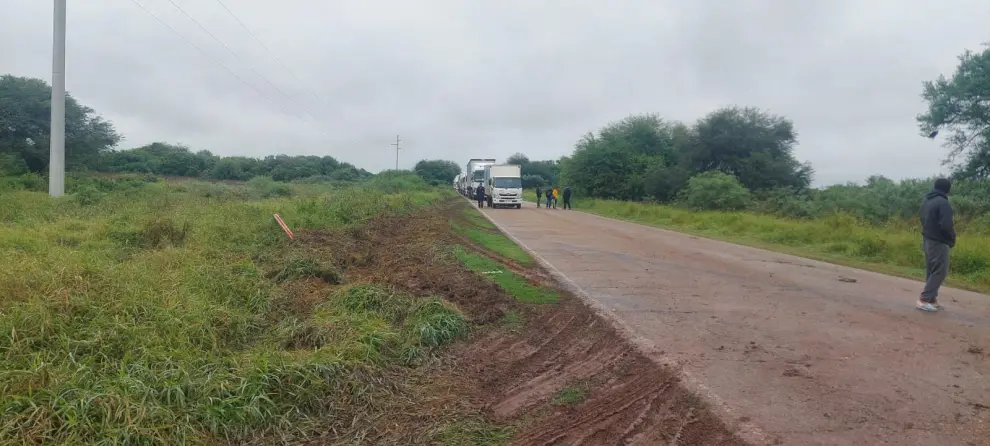 Ruta Provincial 5 donde ocurrió el siniestro.