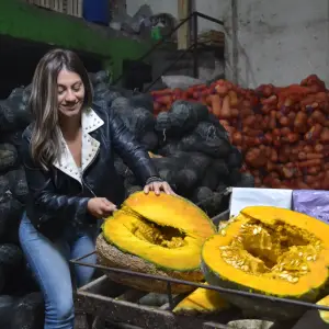 Lorena "La Zapallera”, la emprendedora del Cofruthos que crece en popularidad en redes