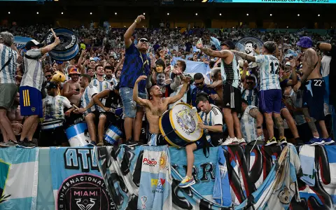 Hinchas de la selección