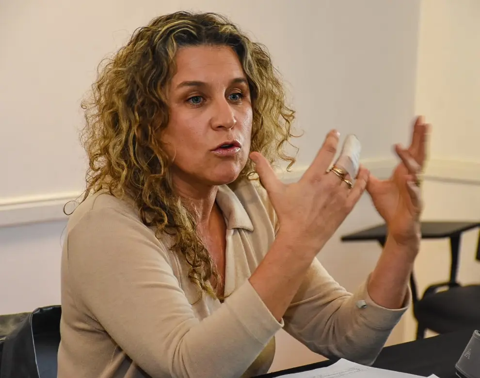 La fiscal del caso por supuesto femicidio, Luján Sodero Calvet.