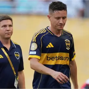 ¡Para qué te traje! Se desgarró Ander Herrera y llegó a su séptima lesión desde su arribo en Boca