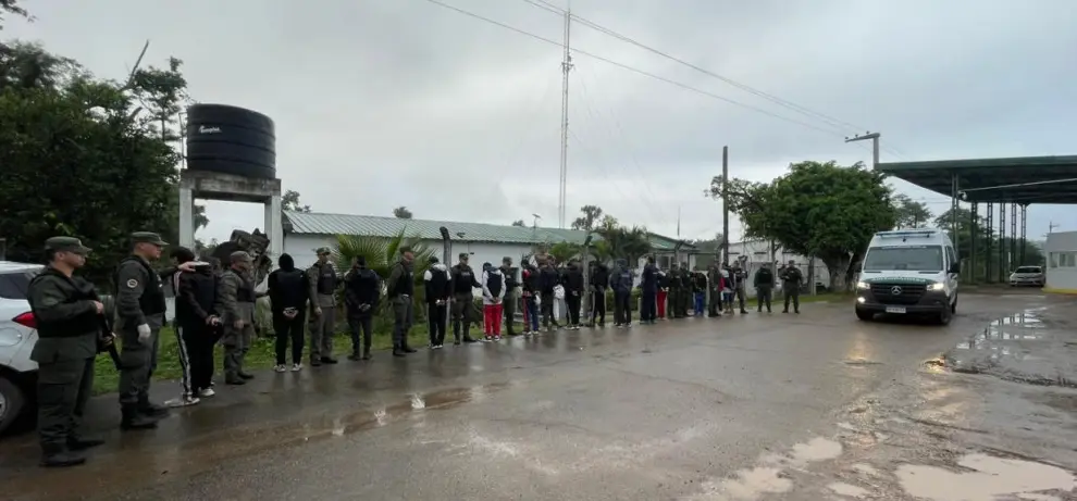 Trece colombianos detenidos y una menor rescatada en Güemes.