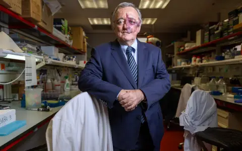 Mariano Barbacid, en el Centro Nacional de Investigaciones Oncológicas.