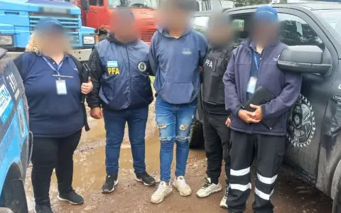 Una de las personas detenidas y expulsadas de Salta.