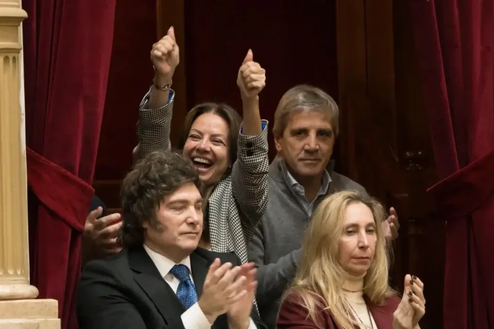 Pettovello en el palco